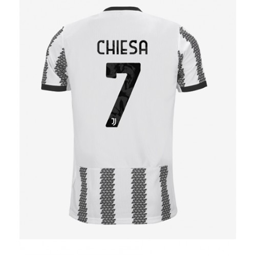 Juventus Federico Chiesa #7 Hjemmedrakt 2022-23 Kortermet Juventus Federico Chiesa #7 Hjemmedrakt 2022-23 Kortermet